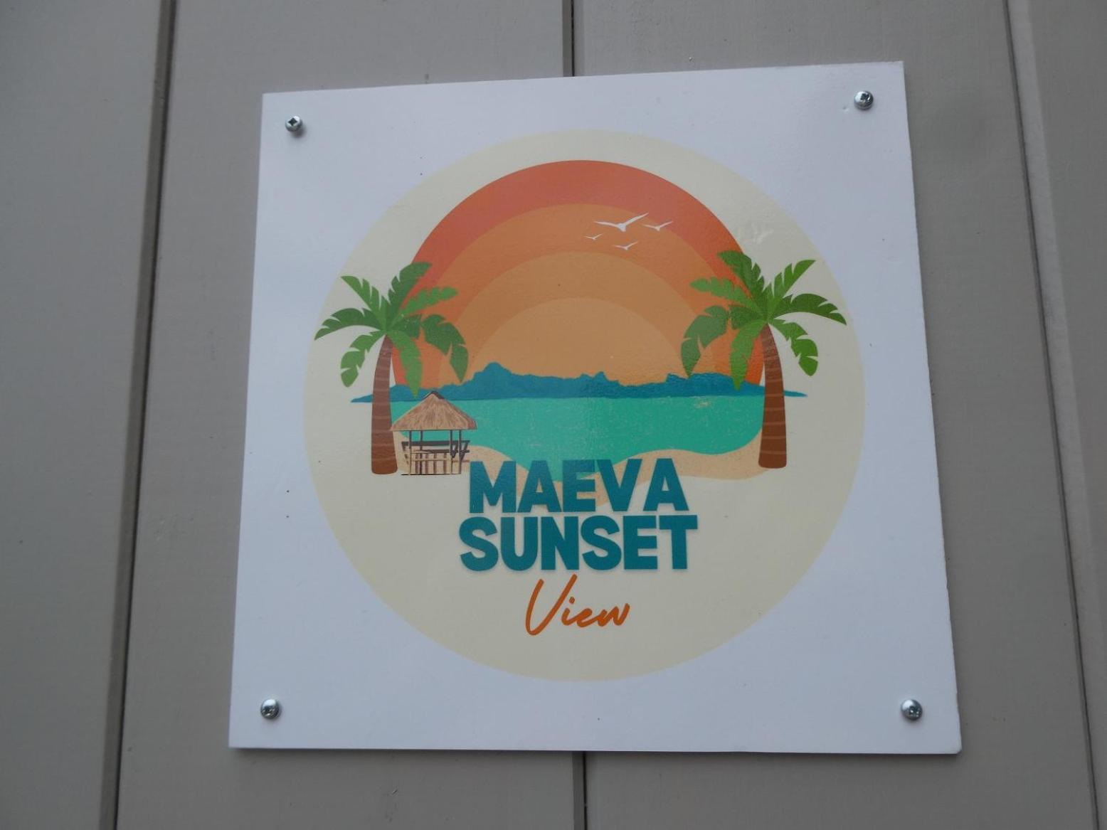 מלון Punaauia  Maeva Sunset View מראה חיצוני תמונה